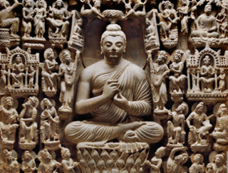 ガンダーラの神変像 ガンダーラの神変像